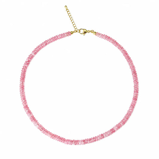 Pink Quartz Necklace
