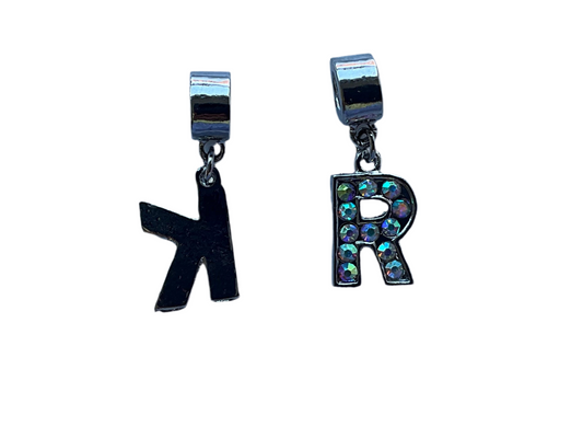 Unicorn Crystal Letter Charms
