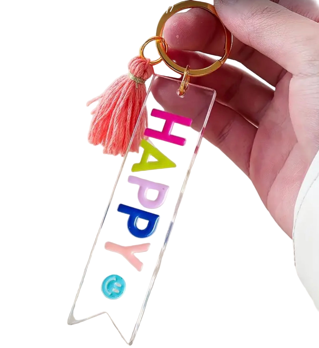 Happy Keychain
