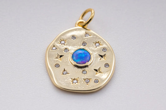 Blue Opal Pendant