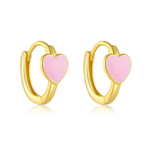 Petite Heart Huggies Pink