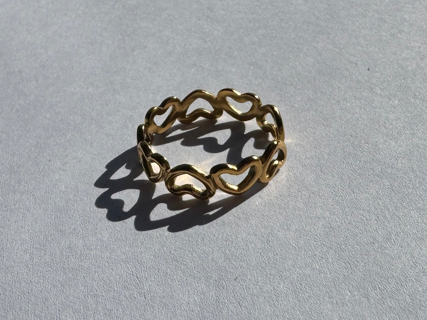 Adjustable Heart Ring