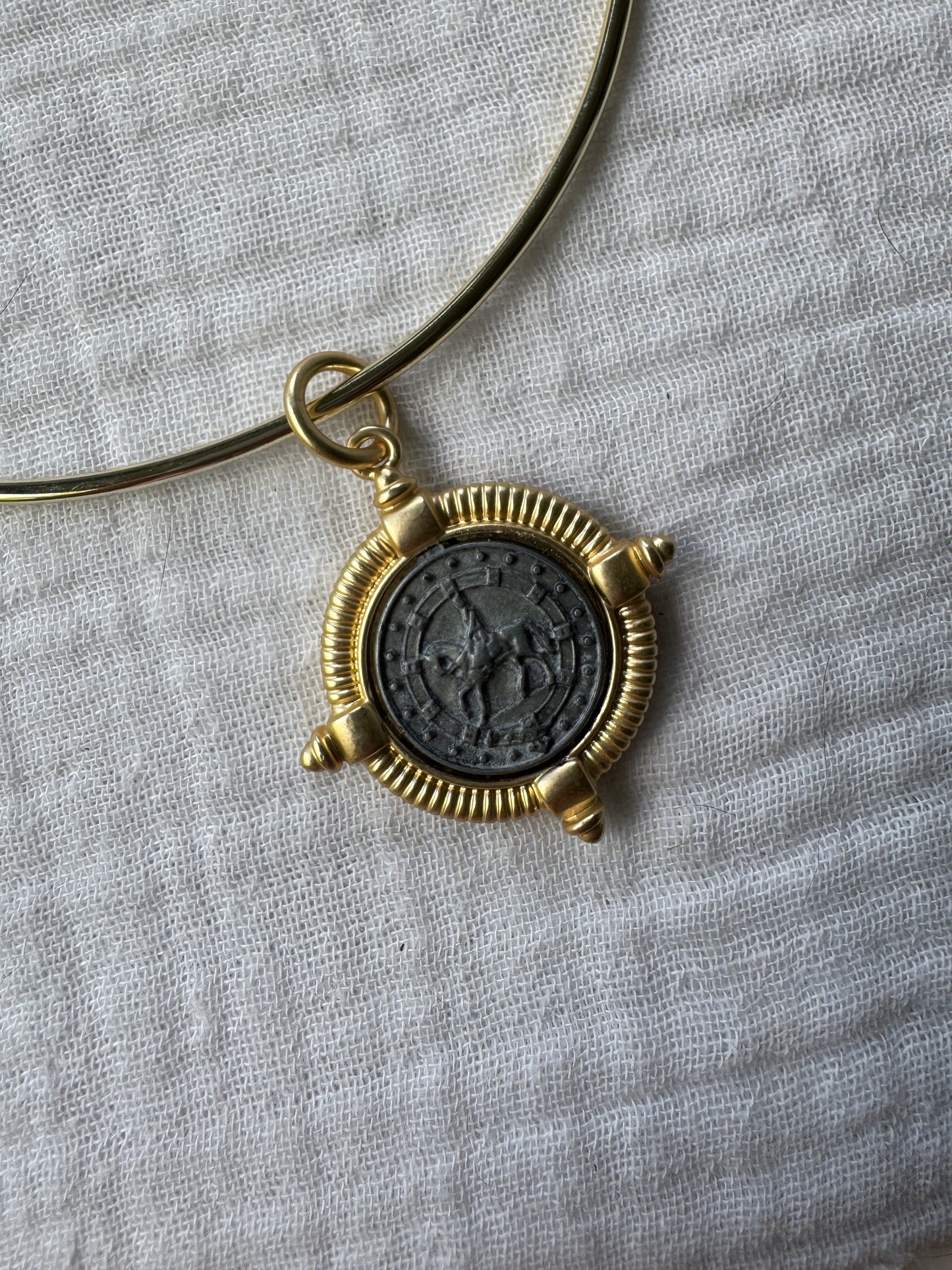 Horse Coin Pendant