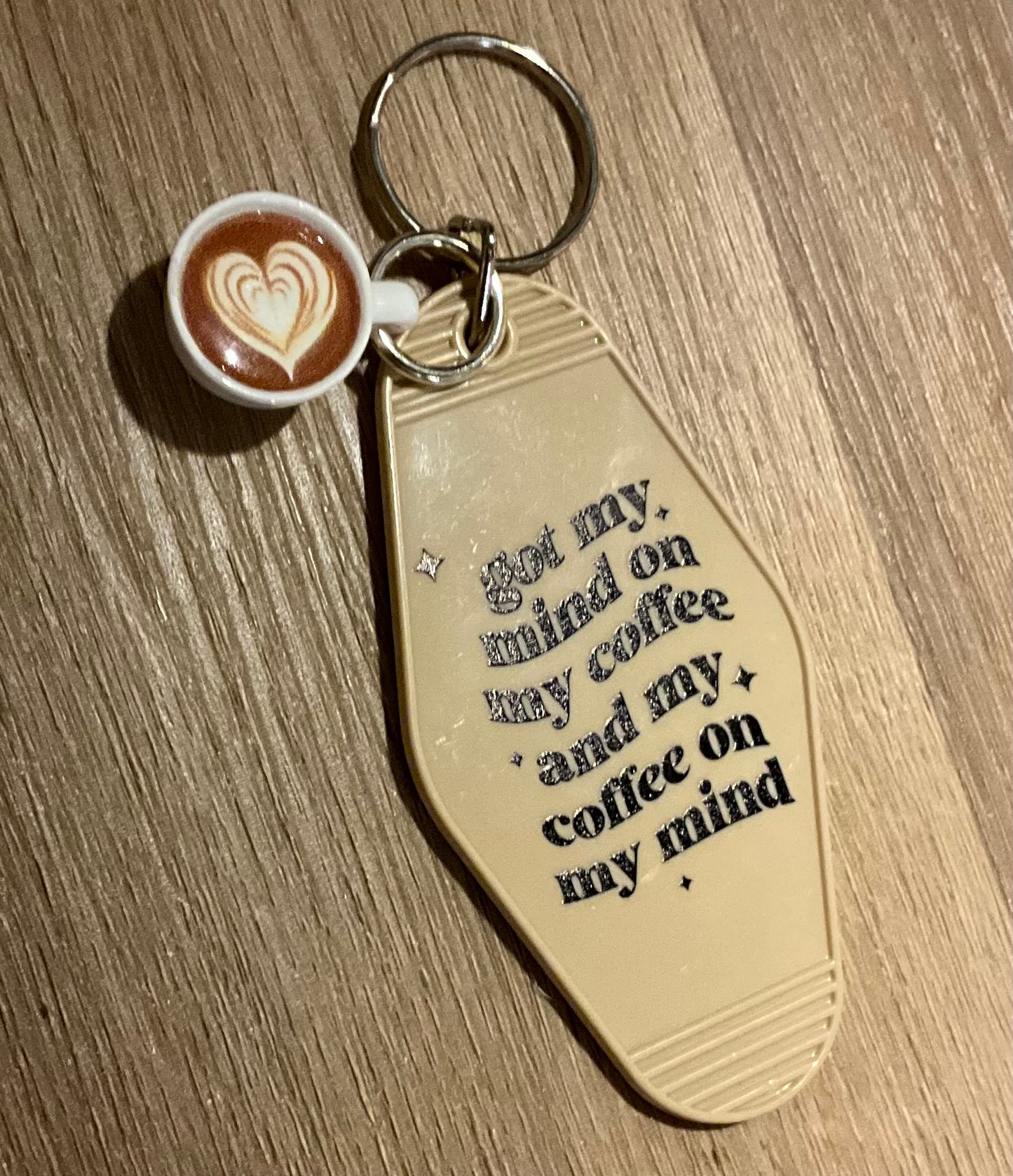 Coffee On My Mind Key Chain