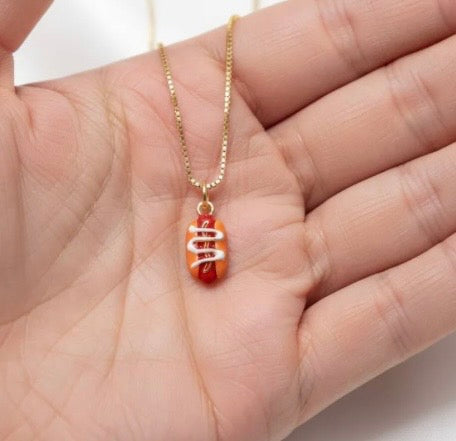 Hot Dog Charm