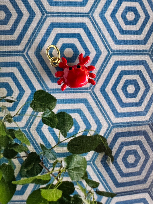 Mini Crab Charm