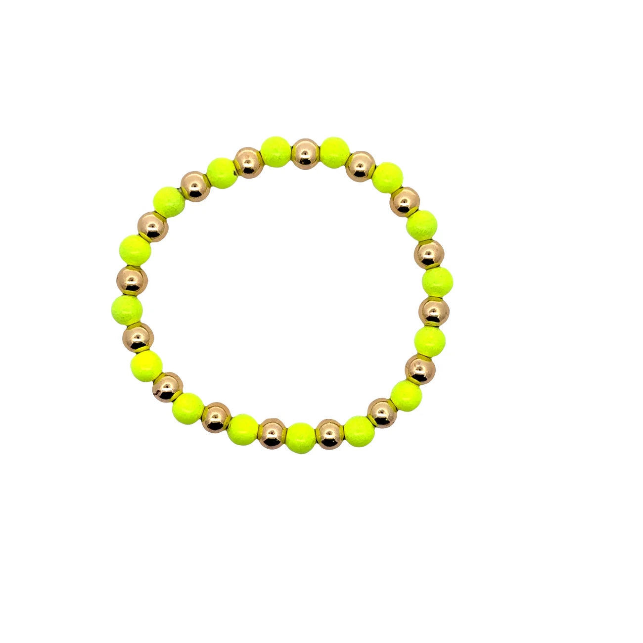 Neon Beaded Bracelets