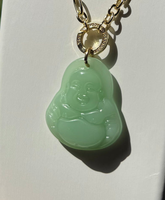 Carved Jade Buddha