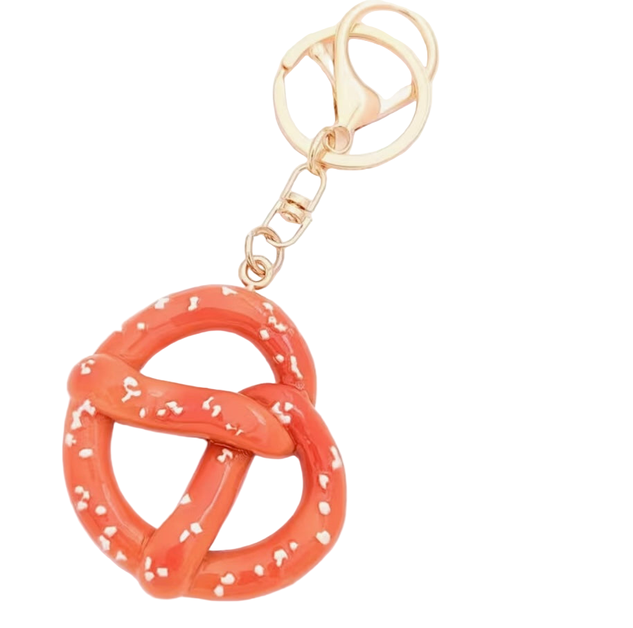 Pretzel Key Chain