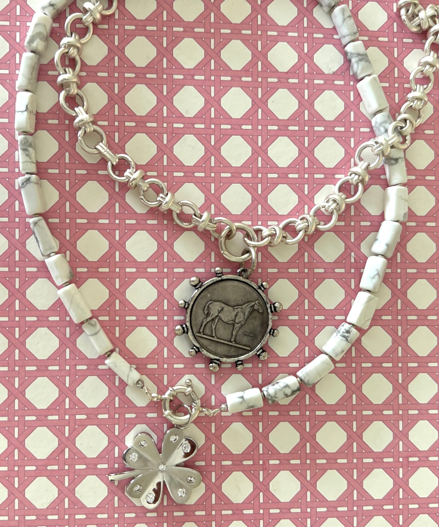Equestrian Coin Medallion with Cannonball Edge