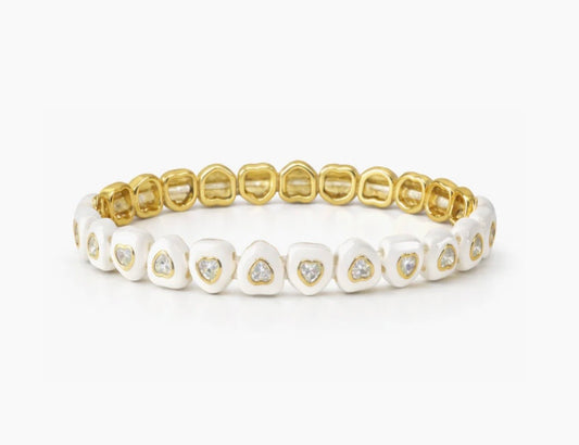 Candy Crush Stretch Heart Bracelets