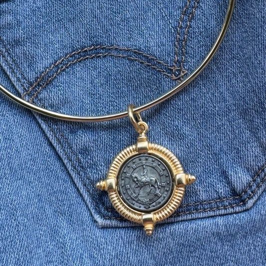 Horse Coin Pendant