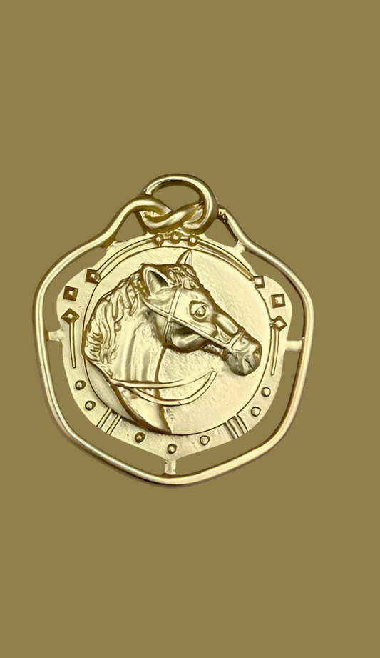 Equestrian Medallion