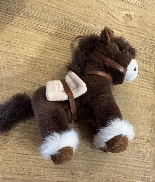 Stuffed Mini Horse Keychain/Bag Charm