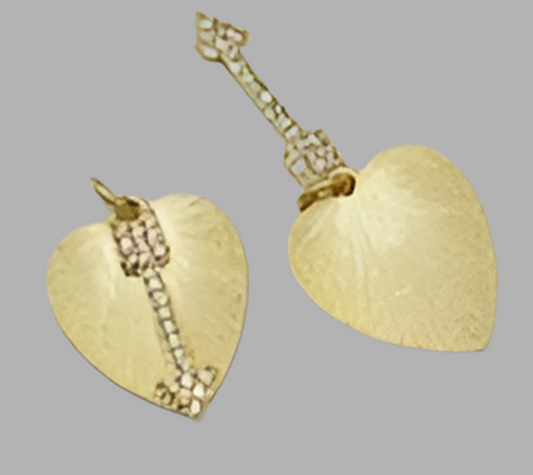 Heart and Arrow Pendant