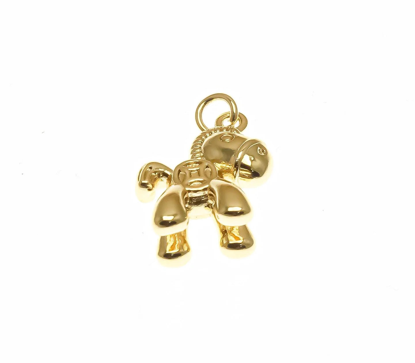 Gold Rocking Horse Charm