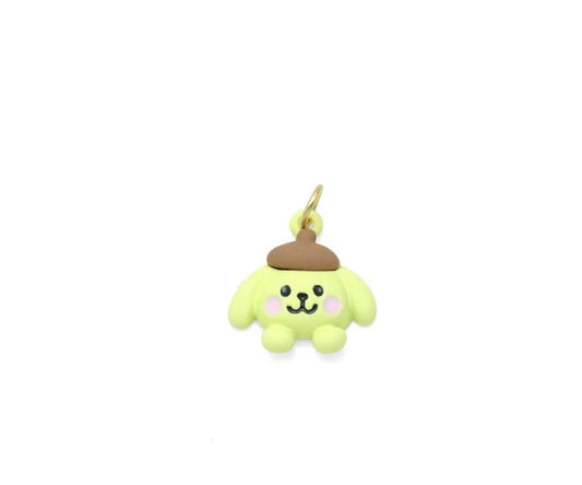 Yellow Puppy Dog Charm