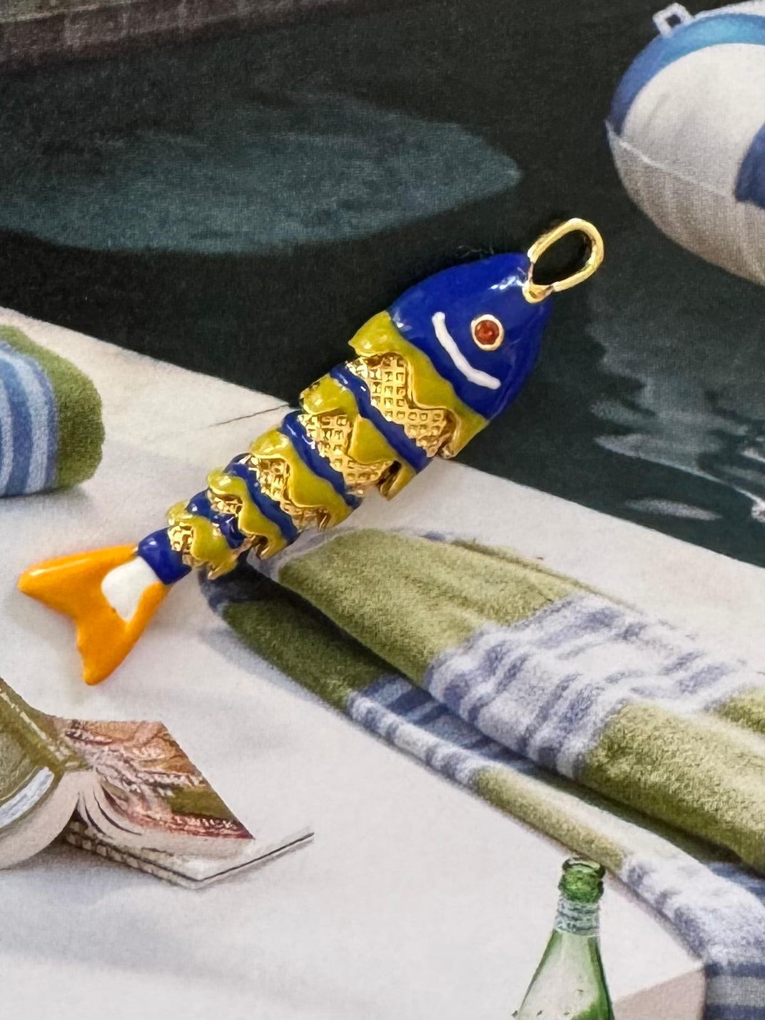 Sardine Fish Charm