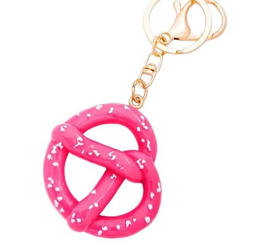 Pretzel Key Chain