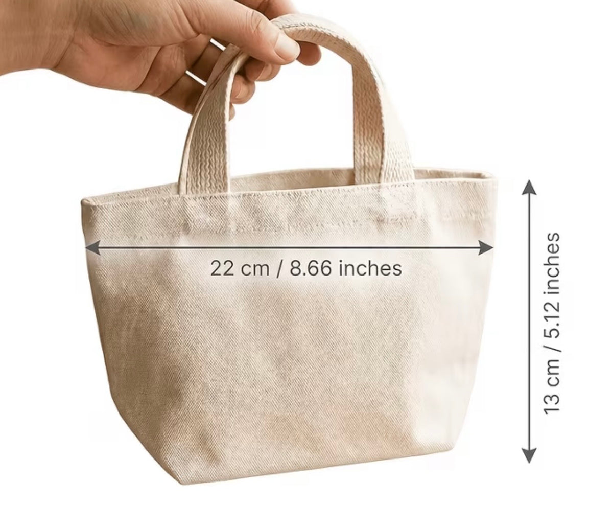 Small Canvas Tote