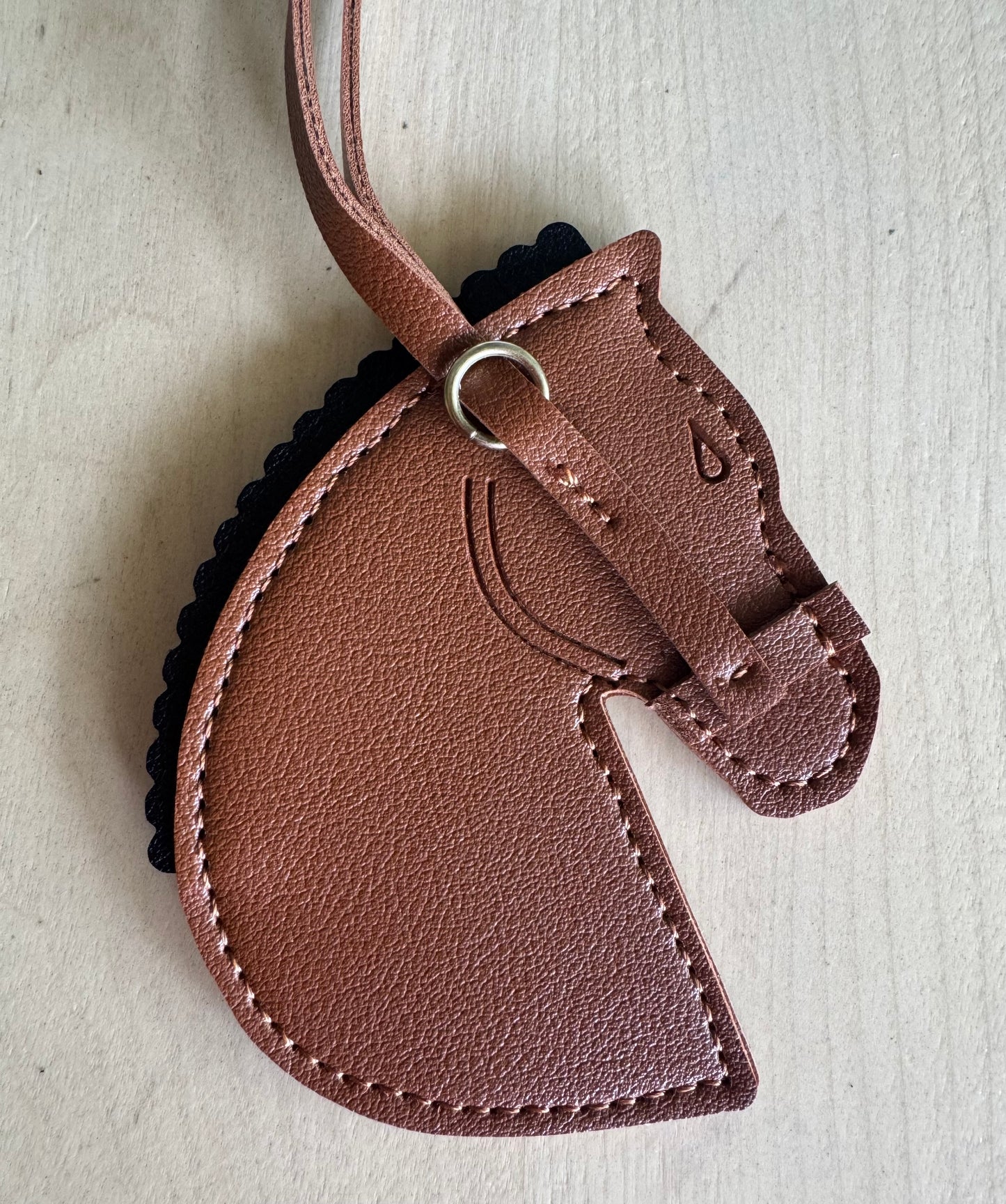 Horse Head Bag Charm