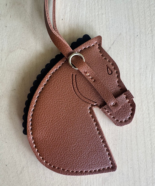 Horse Head Bag Charm