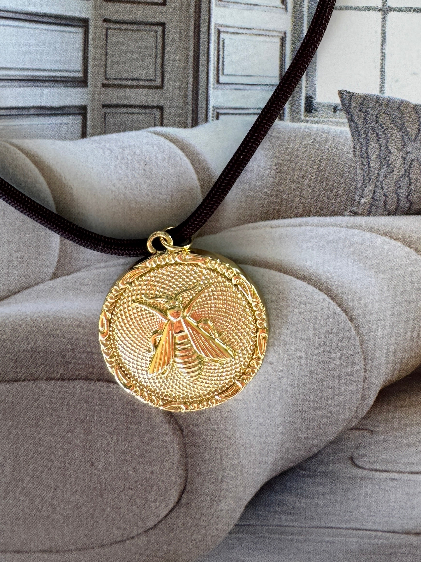 Bee Medallion