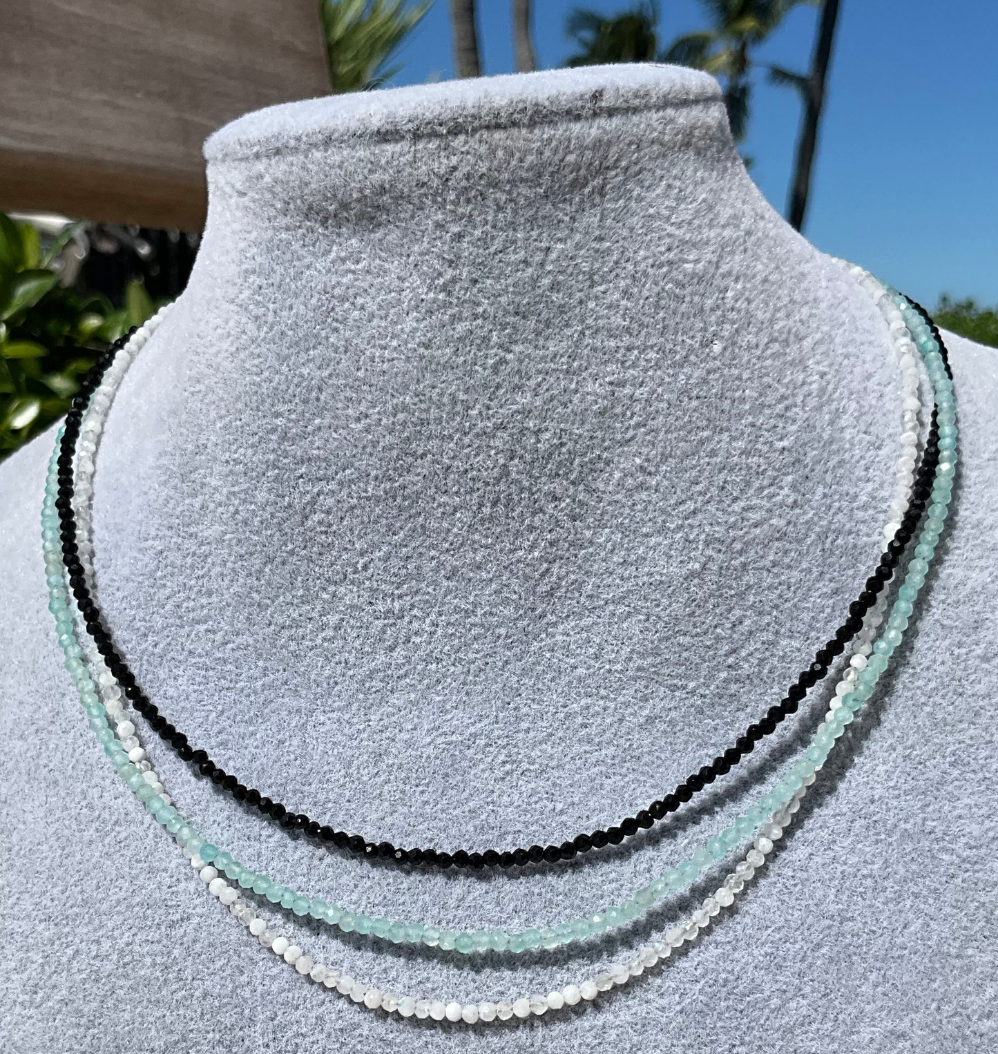 Petite Gemstone Necklace