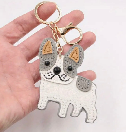 Bulldog Keychain